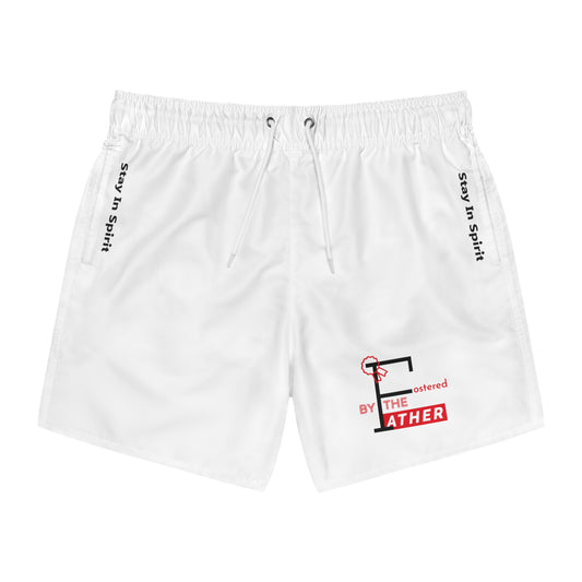 Stay In Spirit/Fostered by the Father Swim Trunks