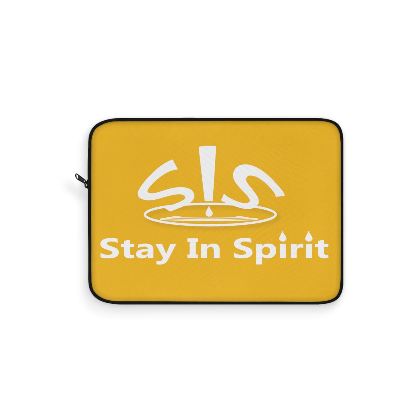Yellow Stay In Spirit Laptop Sleeve