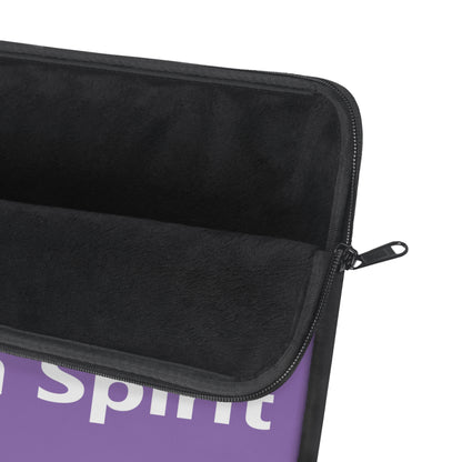 Purple Stay In Spirit Laptop Sleeve