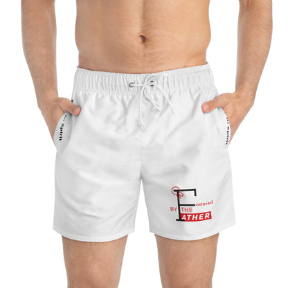 Stay In Spirit/Fostered by the Father Swim Trunks