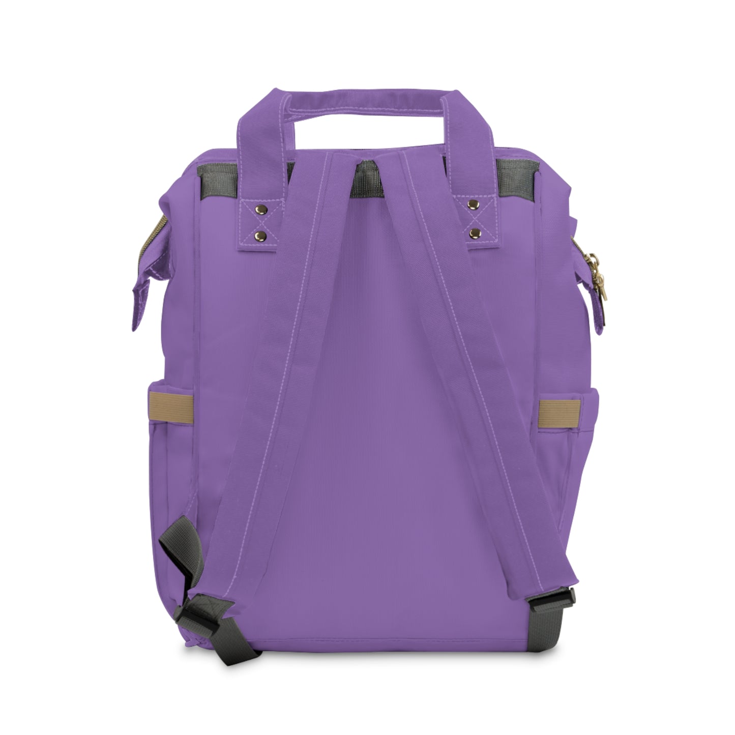 Purple Stay In Spirit Multifunctional Diaper Backpack