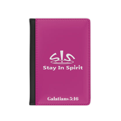 Hot Pink Stay In Spirit Passport Cover