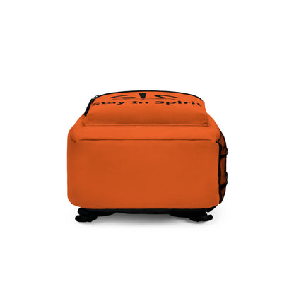Orange Stay In Spirit Backpack
