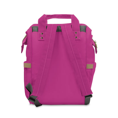 Hot Pink Stay In Spirit Multifunctional Diaper Backpack