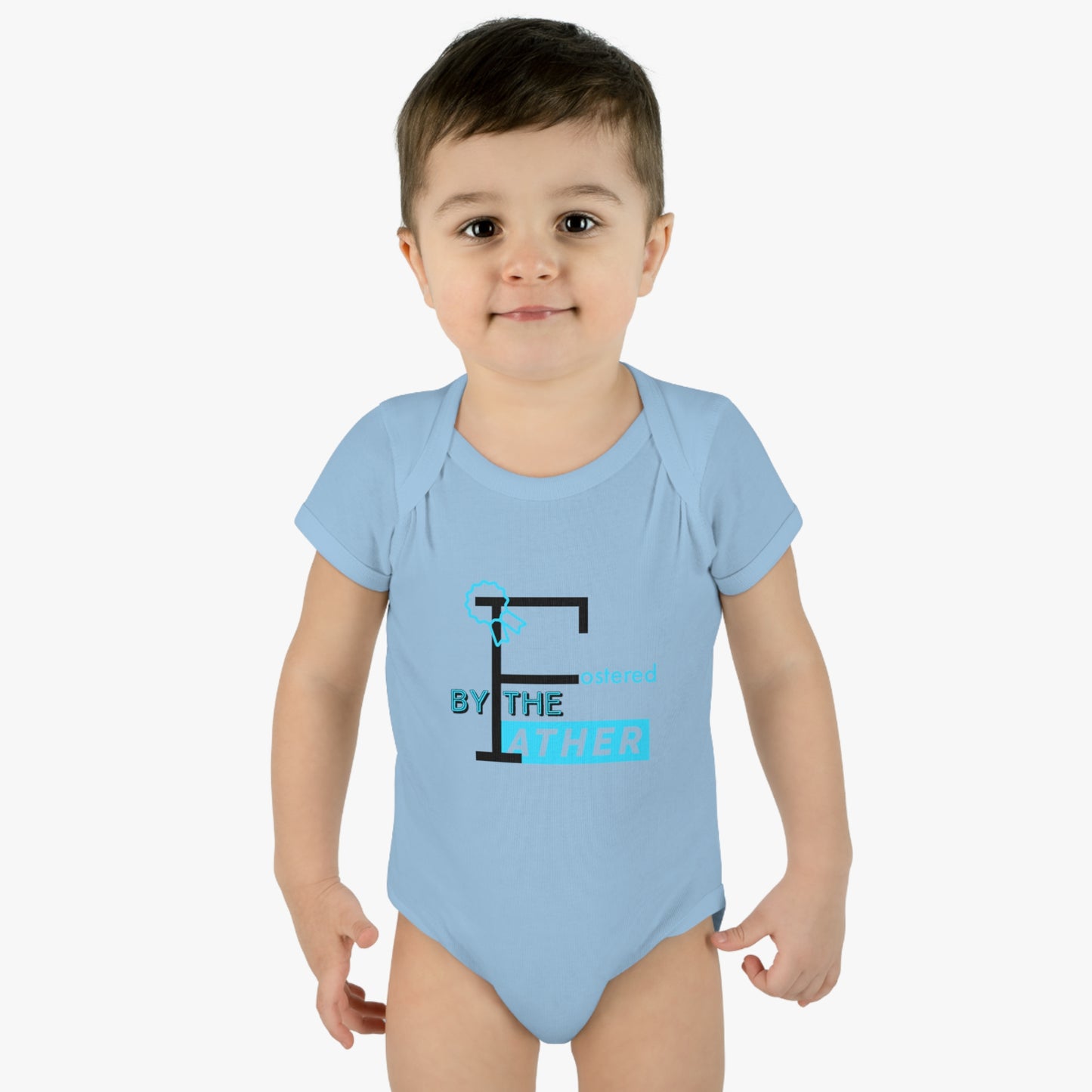 Fostered by the Father Infant Baby Rib Bodysuit