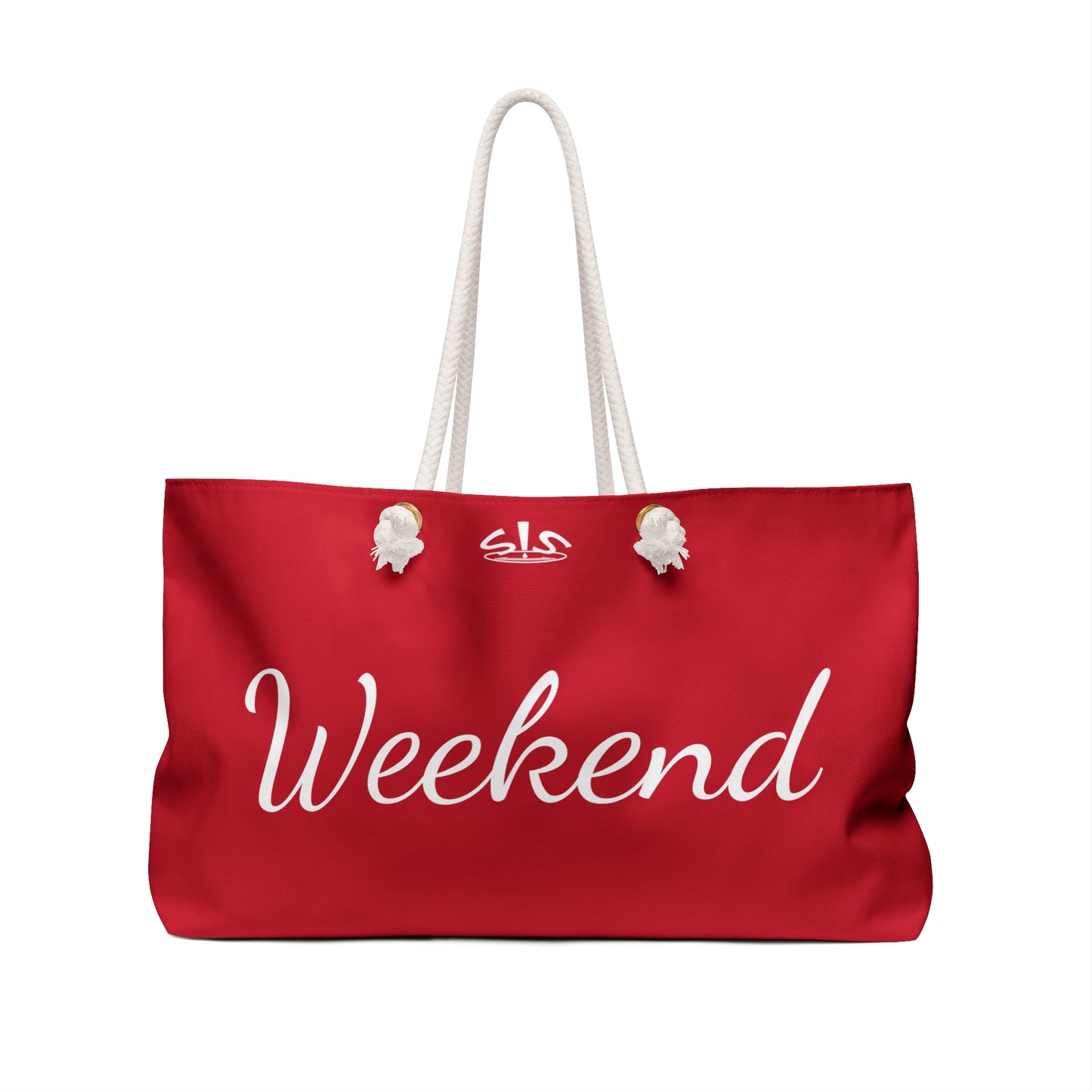 Dark Red Stay In Spirit Weekend Bag