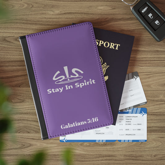 Light Purple Stay In Spirit Passport Cover