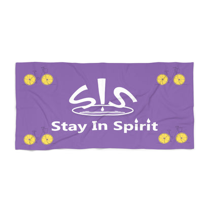 Light Purple Stay In Spirit Beach Towel